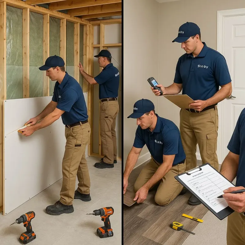 Repairs and Reconstruction process in Lisbon, OH